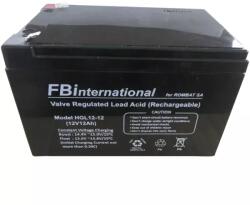 FB International Acumulator FB International Stationar HGL12-12, 12A/12V (HGL12-12)