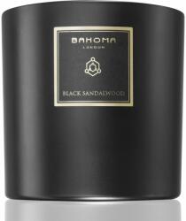 Bahoma London Obsidian Black Collection Black Sandalwood illatgyertya 620 g
