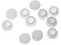 AFK AFK Műanyag mennyezeti függönysínhez - Furattakaró gomb (20 db) fehér (5901554670747)