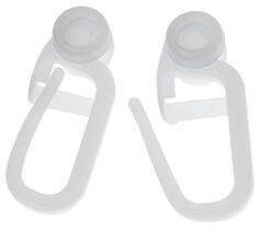 AMS AMS Műanyag mennyezeti függönysínhez - Görgős csúszka, akasztóval (20 db) (5901554670846)