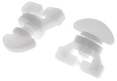 AFK AFK Műanyag mennyezeti függönysínhez - Görgő stopper (5901554670761)