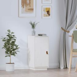 vidaXL Servantă, alb, 34x40x75 cm, lemn masiv de pin (820113) Comoda