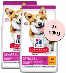 Hill's Hill's Science Plan Canine Adult Small & Mini Chicken 2 x 10 kg