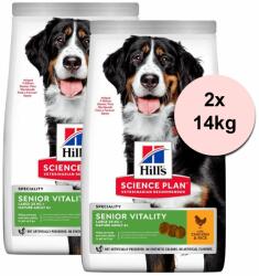 Hill's Hill's Science Plan Mature Senior Vitality Large Breed Chicken 2 x 14 kg