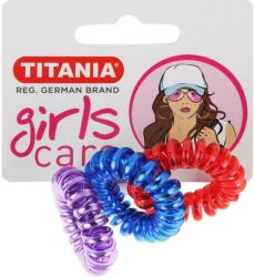 Titania Elastice pentru păr, 3 buc. - Titania Girls Care 3 buc