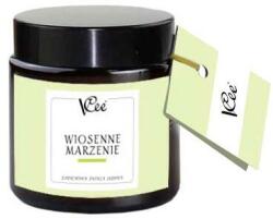 VCee Lumânare parfumată din soia Vis de primăvară - VCee Scented Soy Candle 120 ml