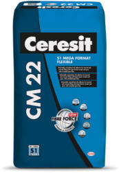 Henkel Magyaroroszág Henkel Ceresit CM 22 S1 mega format flexibilis csemperagasztó, 20 kg