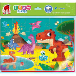 Roter Käfer Puzzle Lumea Dinozaurilor 24 piese Roter Kafer RK6020-08 Puzzle