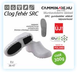 Camminare - Clog Eva klumpa Eva cipő + SRC talp FEHÉR (20160028-1-36)