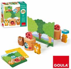 Goula Erdei barátok - Térbeli tájékozódást és kommunikációt fejlesztő játék, GOULA (JG 53171)