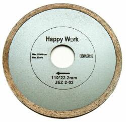 Happy Work 110mm gyémántv csempe HappyW Gyémánt vágókorong kézi gépre Happy Work 12183770