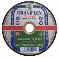 GRANIT 150x2, 5 1A36S-BF GraniflexGrá Graniflex acél vágókorong 35010060