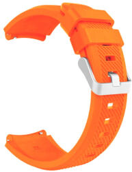 BSTRAP Silicone Sport curea pentru Samsung Galaxy Watch 3 45mm, neon orange (SSG006C1401)