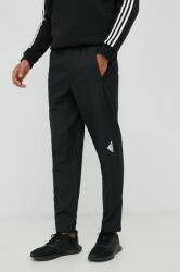 Adidas edzőnadrág Designed For Movement fekete, férfi, sima - fekete S