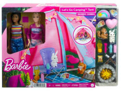 Mattel Barbie - Kemping kaland sátorral és babákkal (HGC18)
