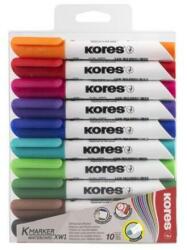Kores K-Marker tábla és flipchart marker készlet 1-3 mm 10db (IK20800)