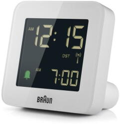 Braun Ceasuri decorative Braun BC 09 W-DCF white Radio Controlled Alarm Clock (67019) - vexio