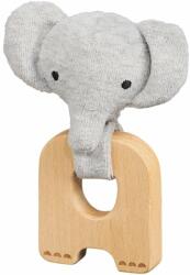 Petit Collage Teether Elephant jucărie pentru dentiție