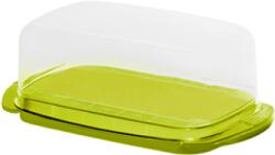 Rotho Recipient pentru unt plastic baza verde si capac transparent Rotho Fresh 18X9.5X6.9 cm (1709705070)