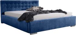 Miló Bútor Typ01 ágyrácsos ágy, sötétkék (140 cm) - mindigbutor