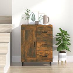 vidaXL Servantă, stejar fumuriu, 69, 5x34x90 cm, lemn compozit (817372) Comoda