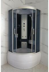 Inter Ceramic Хидромасажна душ кабина "ЛЮБОВ" ICSH 701-1 NEW 100*100, 100x100x215см, 5мм (701-1 NEW 100*100)