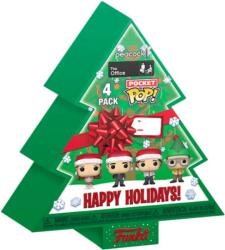 Funko Set figurine Funko Pocket POP! Television: The Office - Happy Holidays Tree Box (077547) Figurina