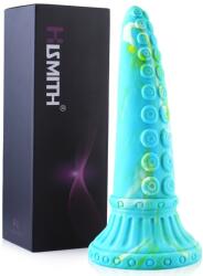 HISMITH HSD40 Monster Tentacle Dildo Suction Cup 25.7cm Blue-Green