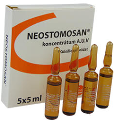  Fiole concentrat Neostomosan 5 x 5 ml