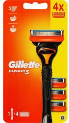 Gillette Aparat de ras cu 4 rezerve, negru - Gillette Fusion5 Razor For Men