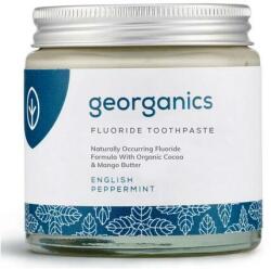 Georganics Pastă de dinți naturală cu fluor Peppermint - Georganics Fluoride Toothpaste Peppermint 60 ml