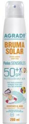 Agrado Spray de corp cu protecție solară SPF50, pentru copii - Agrado Mist Solar Kids SPF50+ 200 ml
