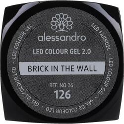 Alessandro International Gel de unghii - Alessandro International LED Colour Gel 2.0 126 - Brick In The Wall