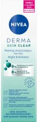 Nivea Peeling facial pentru noapte - Nivea Derma Skin Clear Night Exfoliator 40 ml Masca de fata