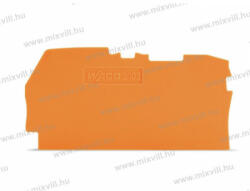 Wago 2102-1292 Topjob S Push-in Cage Clamp végzáró narancssárga (2102-1292)