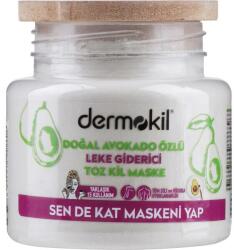 Dermokil Mască pentru față cu pulbere de avocado - Dermokil Avocado Powder Clay Mask 280 ml Masca de fata