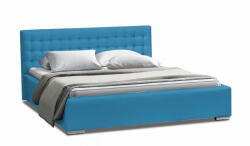 Miló Bútor Typ11 ágyrácsos ágy, azúrkék (160 cm) - smartbutor