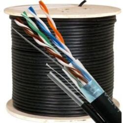  Rola cablu de retea RJ45 305m FTP cat. 5e CU + Sufa + 2 fire alimentare 0, 75mm CCA, TED002600 (TED002600)