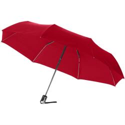  Esernyő automata, összecsukható O 98cm, fémvázas, piros
