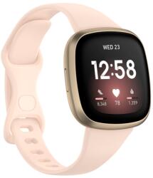 BUTTERFLY Szíj Fitbit Versa 4 / 3 / Fitbit Sense-hez világos rózsaszín