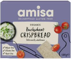 Amisa Crispbread (painici) din hrisca integrala fara gluten bio 120g Amisa - revivit