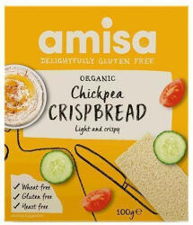 Amisa Crispbread (painici) cu naut fara gluten bio 100g Amisa