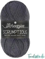 Scheepjes Scrumptious 348 Chocolate Berry Mug Cake - sötétszürke akril fonal