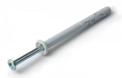 Beüthető tipli lapos peremmel (dobozos), PP/Vz. , 6x50 (11304006005000001000)