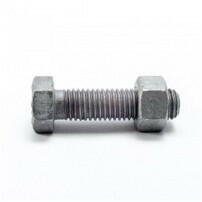  Hatlapfejű tövigmenetes csavar anyával ISO 4017+4032, SB EN15048 M20x55 8.8 Fvz. (ISO) (04017020005508804010)