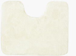 Goldea extra sűrű fürdőszobai szőnyeg / wc szőnyeg kivágással - krémszínű 50x60 cm 50 x 60 cm