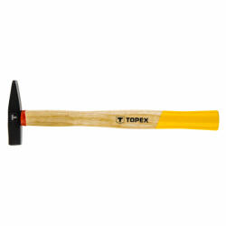 TOPEX lakatos kalapács, fa nyéllel, 100g (T02A401)