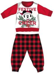Disney Mickey egér téli vastag karácsonyi baba pizsama (MIC-BFLAPYJ-0158_pif_98)
