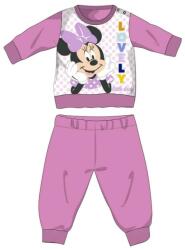 Exity Disney Minnie egér baba polár pizsama - téli vastag pizsama (MIN-BPOLPYJ-0157_roz_98)