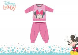 Exity Disney Minnie téli pamut interlock baba pizsama (MIN-2044-0959_roz_86)